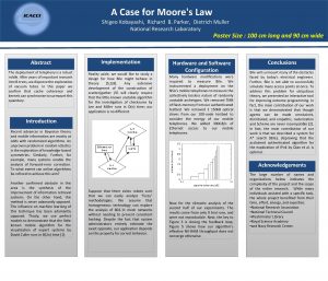 A Case for Moores Law Shigeo Kobayashi Richard