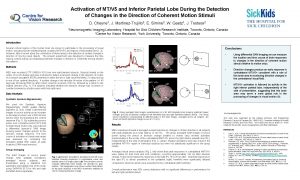 Activation of MTV 5 and Inferior Parietal Lobe