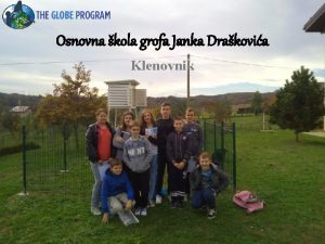 Osnovna kola grofa Janka Drakovia Klenovnik Opi podaci