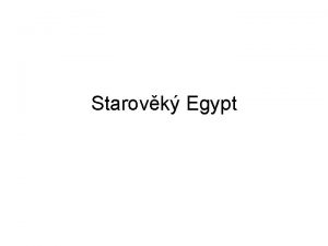 Starovk Egypt Chronologie Archaick obdob 3150 2700 p