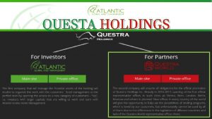 QUESTA HOLDINGS CEO Questra World Jos Manuel Gilabert