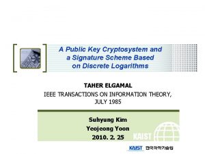 A Public Key Cryptosystem and a Signature Scheme