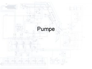 Pumpe Podijela pumpi Prema namjeni Prema visini dizanja
