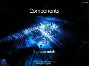 F M Rietti Components Fundamentals LM18 Computer Science