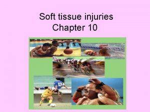 Soft tissue injuries Chapter 10 3 layers of