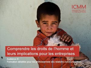 Comprendre les droits de lhomme et leurs implications