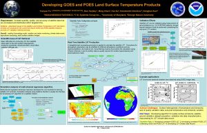 Developing GOES and POES Land Surface Temperature Products