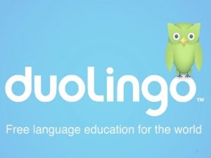 1 Duolingo un metodo di apprendimento di linguaggio
