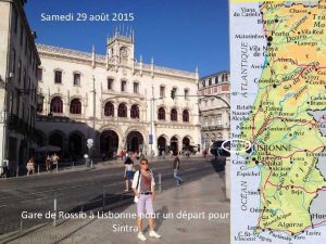 Samedi 29 aot 2015 Gare de Rossio Lisbonne