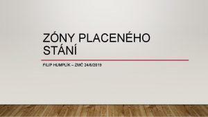 ZNY PLACENHO STN FILIP HUMPLK ZM 2462019 PROGRAMOV