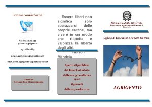 Come contattarci Via Mazzini 177 92100 Agrigento 0922602885