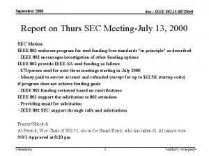 September 2000 doc IEEE 802 15 00296 r