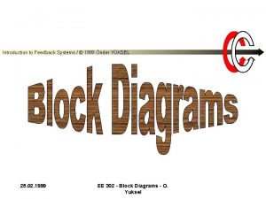 Introduction to Feedback Systems 1999 nder YKSEL 25