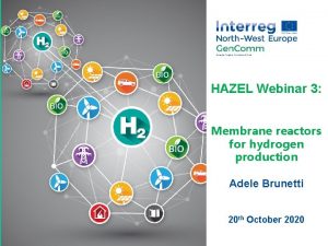 HAZEL Webinar 3 Place image in this area