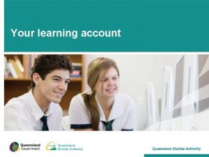 Your learning account Your learning account All Year