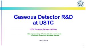Gaseous Detector RD at USTC Gaseous Detector Group