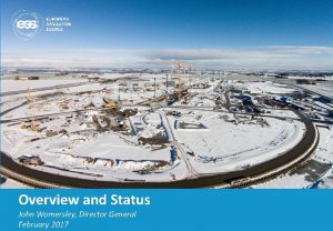 Overview and Status John Womersley Director General February