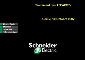 Traitement des AFFAIRES Rueil le 10 Octobre 2002