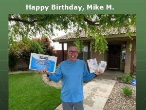 Happy Birthday Mike M The Gospel of Mark