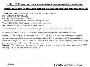 May 2011 doc IEEE 15 12 0391 00