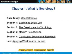 What Is Sociology Chapter 1 What Is Sociology