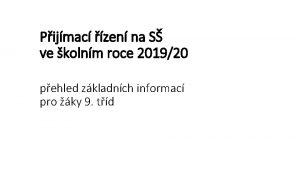 Pijmac zen na S ve kolnm roce 201920