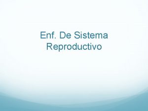 Enf De Sistema Reproductivo Deficiencia de Androgenos Hipogonadismo