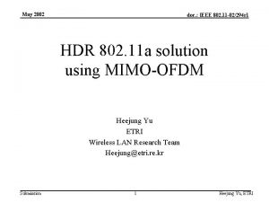 May 2002 doc IEEE 802 11 02294 r