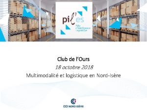 Club de lOurs 18 octobre 2018 Multimodalit et
