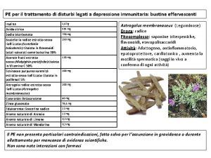 PE per il trattamento di disturbi legati a