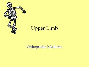 Upper Limb Orthopaedic Medicine Scope Neck Shoulder Elbow