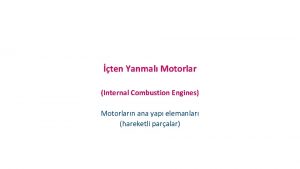 M K B S M ten Yanmal Motorlar