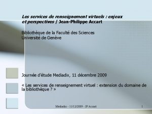 Les services de renseignement virtuels enjeux et perspectives