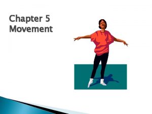 Chapter 5 Movement Walking standing turning sitting and