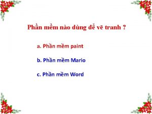 Phn mm no dng v tranh a Phn