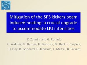 Mitigation of the SPS kickers beam induced heating