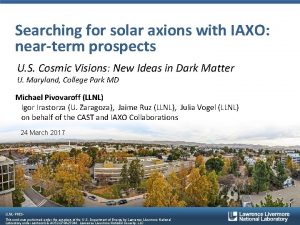 Searching for solar axions with IAXO nearterm prospects