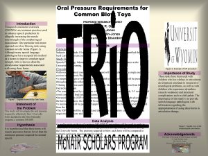 Oral Pressure Requirements for Common Blow Toys PROPOSED