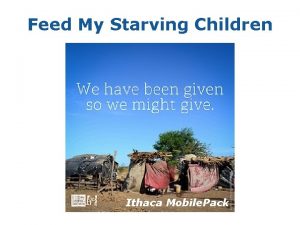 Feed My Starving Children Ithaca Mobile Pack Mobile