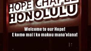 Welcome to our Hope E komo mai i