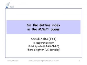 On the Gittins index in the MG1 queue