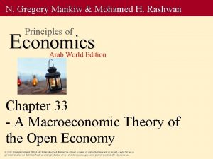 N Gregory Mankiw Mohamed H Rashwan Principles of
