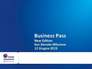 Business Pass New Edition San Donato Milanese 12