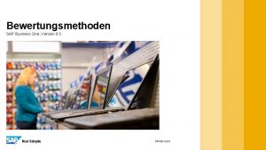 Bewertungsmethoden SAP Business One Version 9 3 FFENTLICH