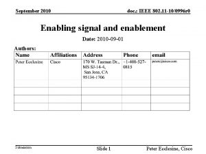 September 2010 doc IEEE 802 11 100996 r