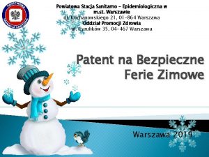 Powiatowa Stacja Sanitarno Epidemiologiczna w m st Warszawie