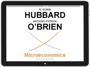 R GLENN HUBBARD OBRIEN ANTHONY PATRICK Microeconomics FOURTH