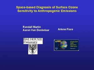 Spacebased Diagnosis of Surface Ozone Sensitivity to Anthropogenic