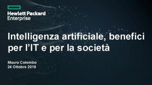 Intelligenza artificiale benefici per lIT e per la