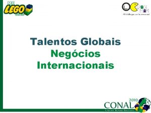 Talentos Globais Negcios Internacionais Introduction MTs with management